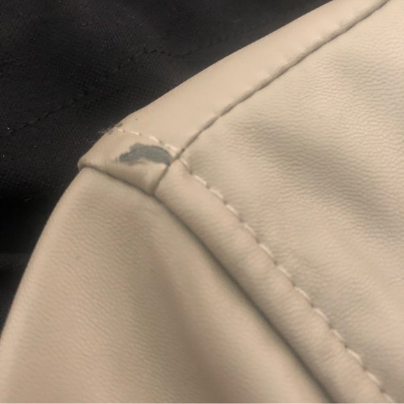 NWT $160 BLANK NYC Color Block Faux Leather Jacket in size XS! - Picture 16 of 16